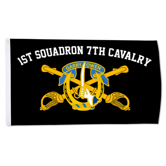 7th Cavalry 1st squadron flag 3x5ft banner man cave