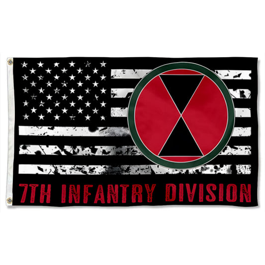 7th Infantry Division flag 3x5ft banner man cave