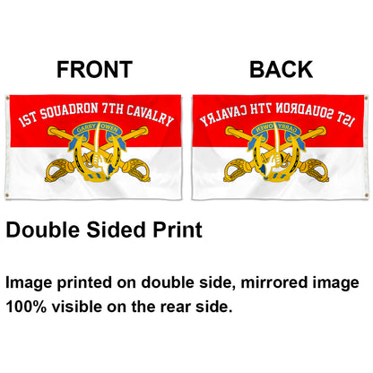 7th Cavalry flag 3x5ft banner man cave