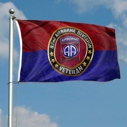 82nd Airborne Division Veterans flag 3x5ft banner man cave 2