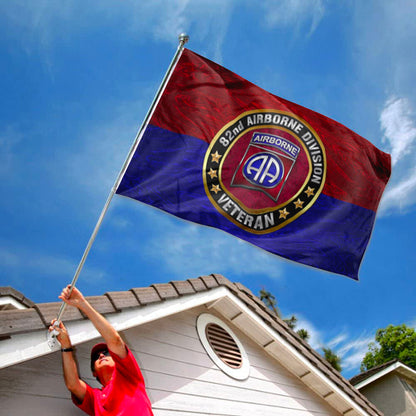 82nd Airborne Division Veterans flag 3x5ft banner man cave 2