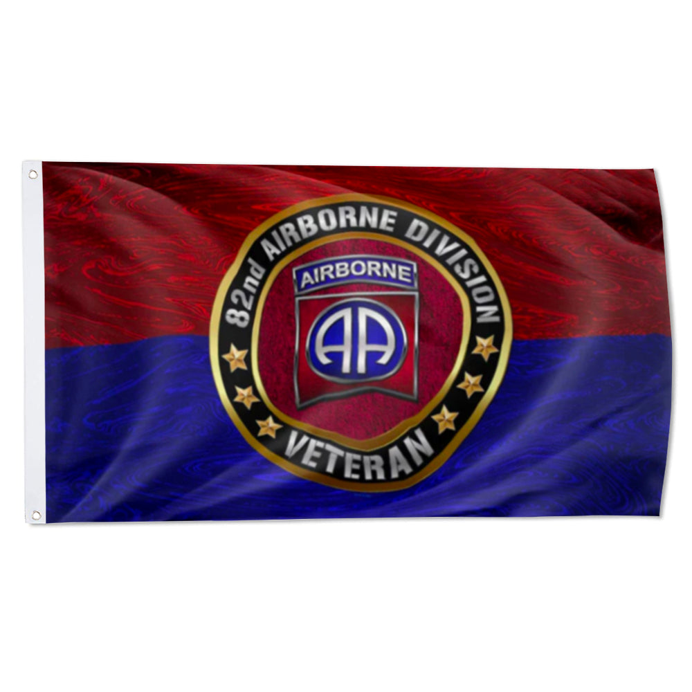 82nd Airborne Division Veterans flag 3x5ft banner man cave 2