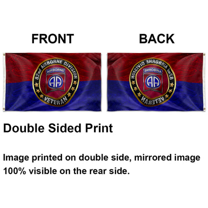 82nd Airborne Division Veterans flag 3x5ft banner man cave 2