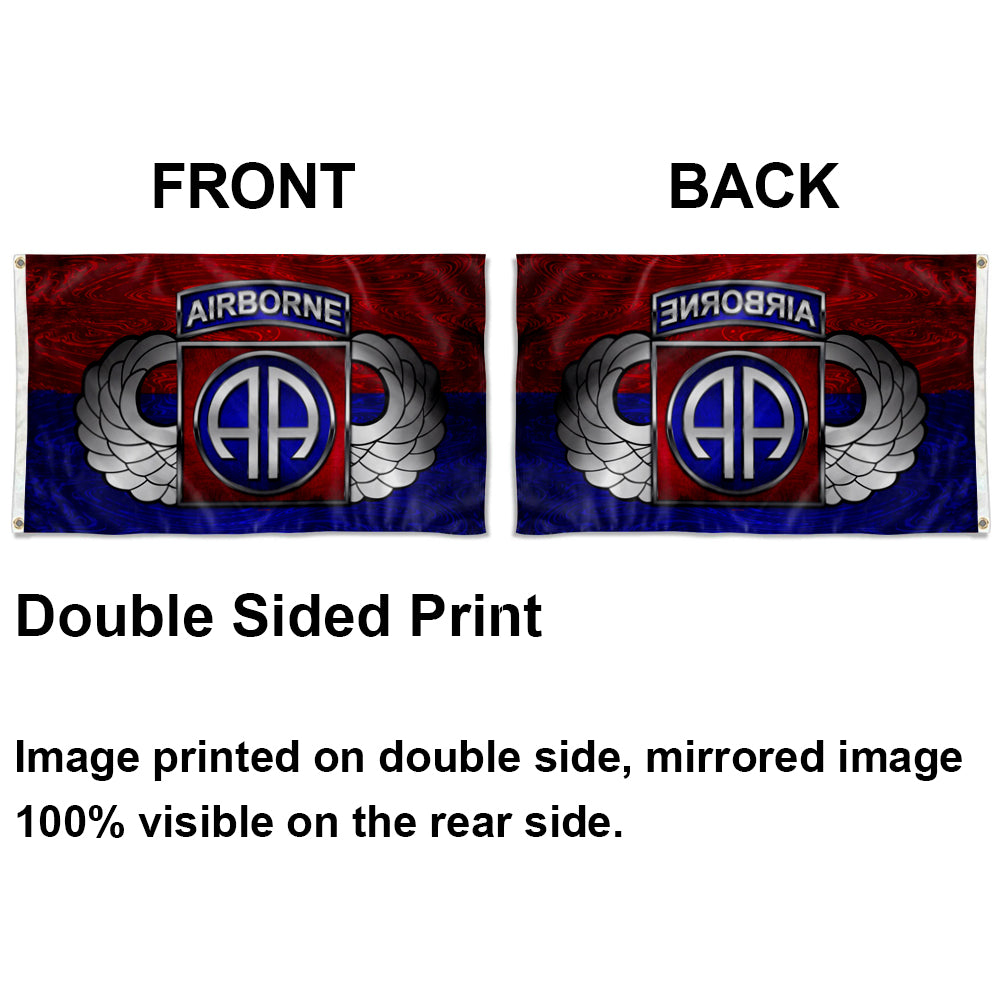 82ND AIRBORNE DIVISION VETERANS flag 3x5ft banner man cave