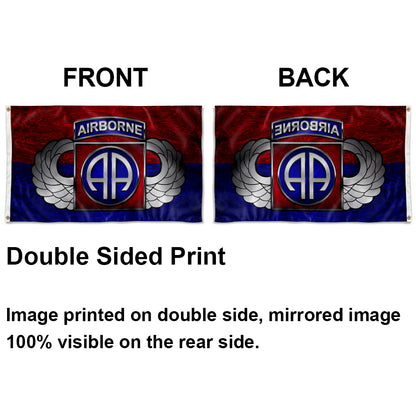 82ND AIRBORNE DIVISION VETERANS flag 3x5ft banner man cave