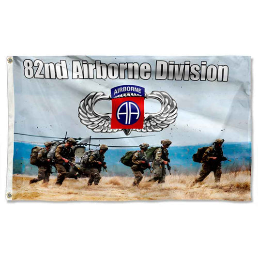 82nd Airborne Division flag 3x5ft banner man cave