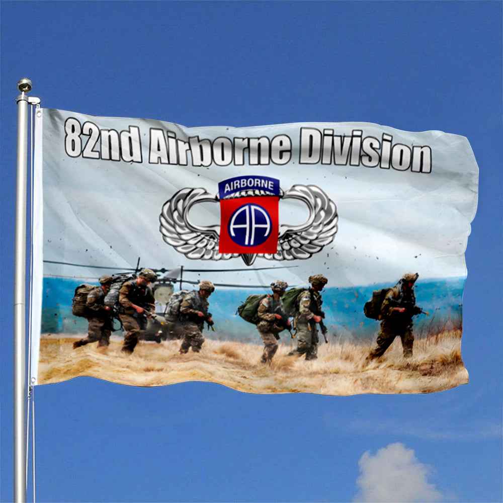 82nd Airborne Division flag 3x5ft banner man cave