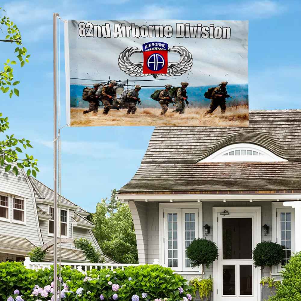82nd Airborne Division flag 3x5ft banner man cave