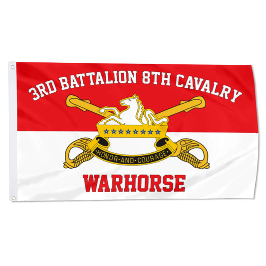 8th Cavalry flag 3rd Battallon flags 3x5ft banner man cave