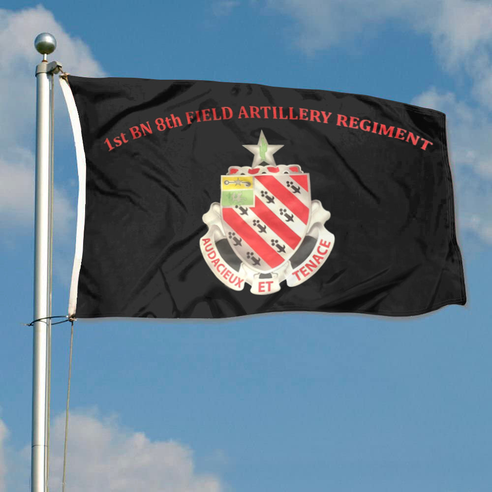 8th Field Artillery flag 3x5ft banner man cave