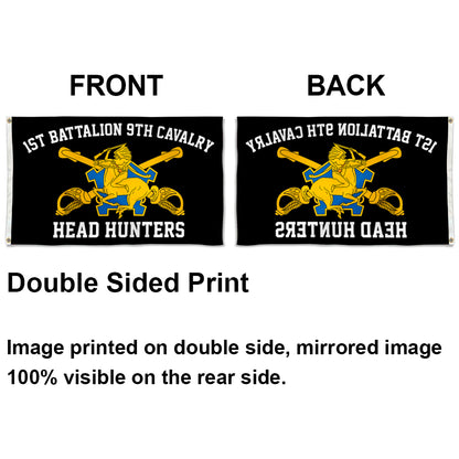 9th Cavalry flag 3x5ft banner man cave