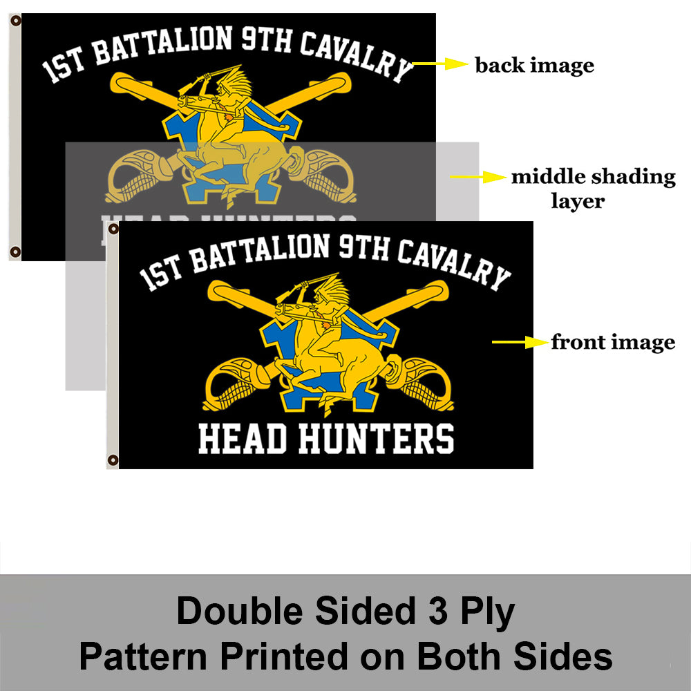 9th Cavalry flag 3x5ft banner man cave