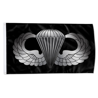 AIRBORNE WINGS (BASIC) flag 3x5ft banner man cave
