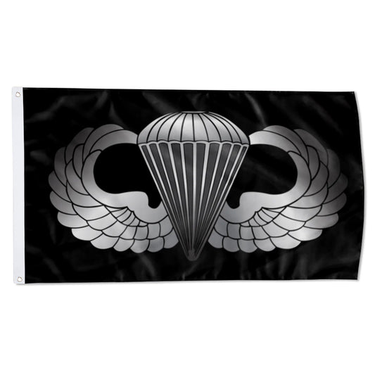 AIRBORNE WINGS (BASIC) flag 3x5ft banner man cave