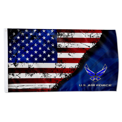 AIR FORCE STARS & STRIPES flag 3x5ft banner man cave