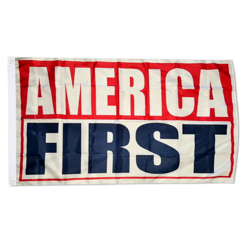 AMERICA FIRST SAVE AMERICA DESANTIS USA flag 3x5ft banner man cave