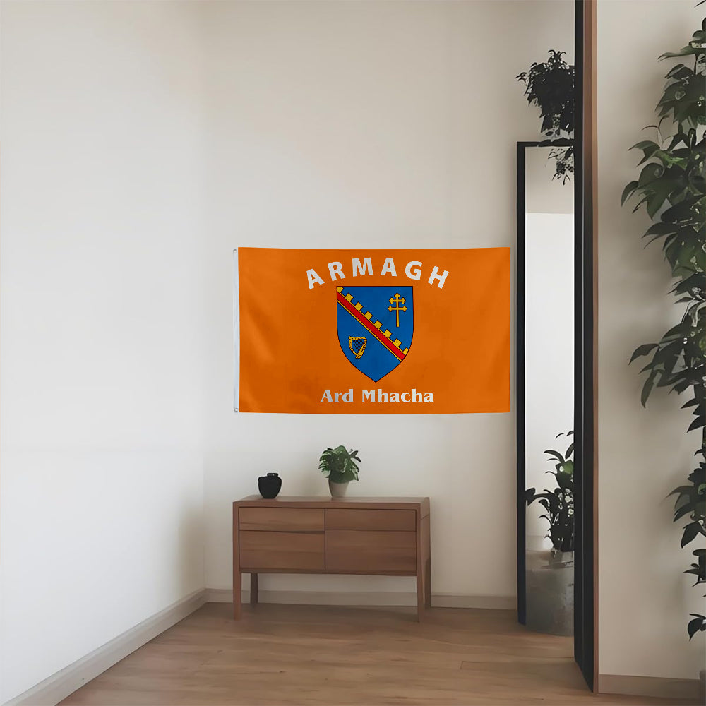 Armagh Ireland flag 3x5ft banner man cave