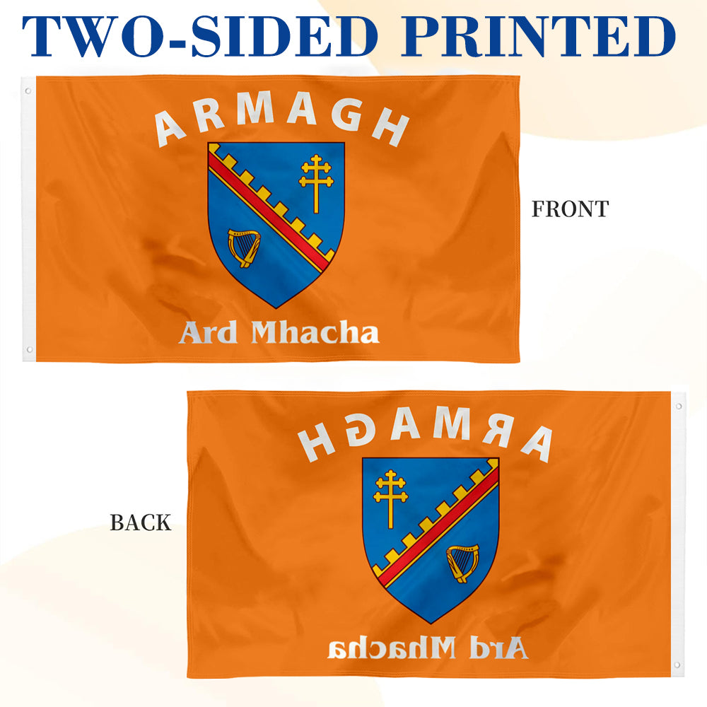 Armagh Ireland flag 3x5ft banner man cave