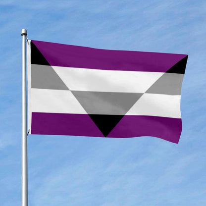 Aegosexual Pride flag 3x5ft banner man cave