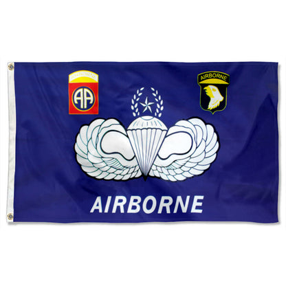 Airborne flag 3x5ft banner man cave