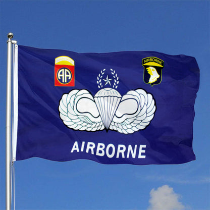 Airborne flag 3x5ft banner man cave
