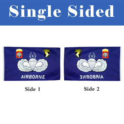 Airborne flag 3x5ft banner man cave