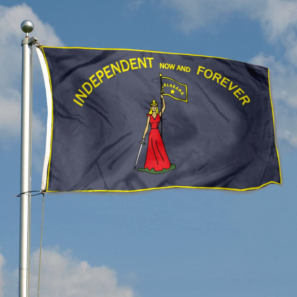 Alabama Independent Now And Forever flag 3x5ft banner man cave