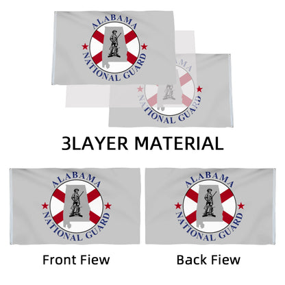 Alabama National Guard flag 3x5ft banner man cave