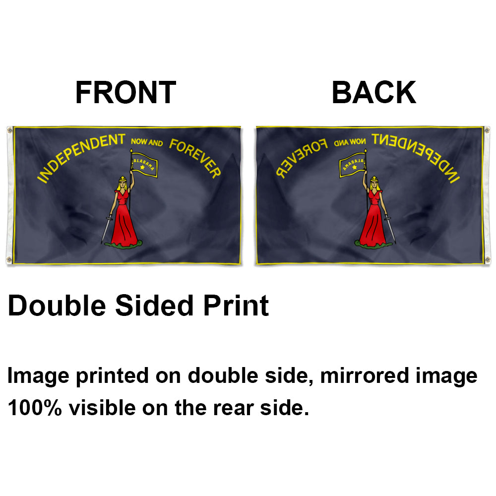 Alabama Independent Now And Forever flag 3x5ft banner man cave