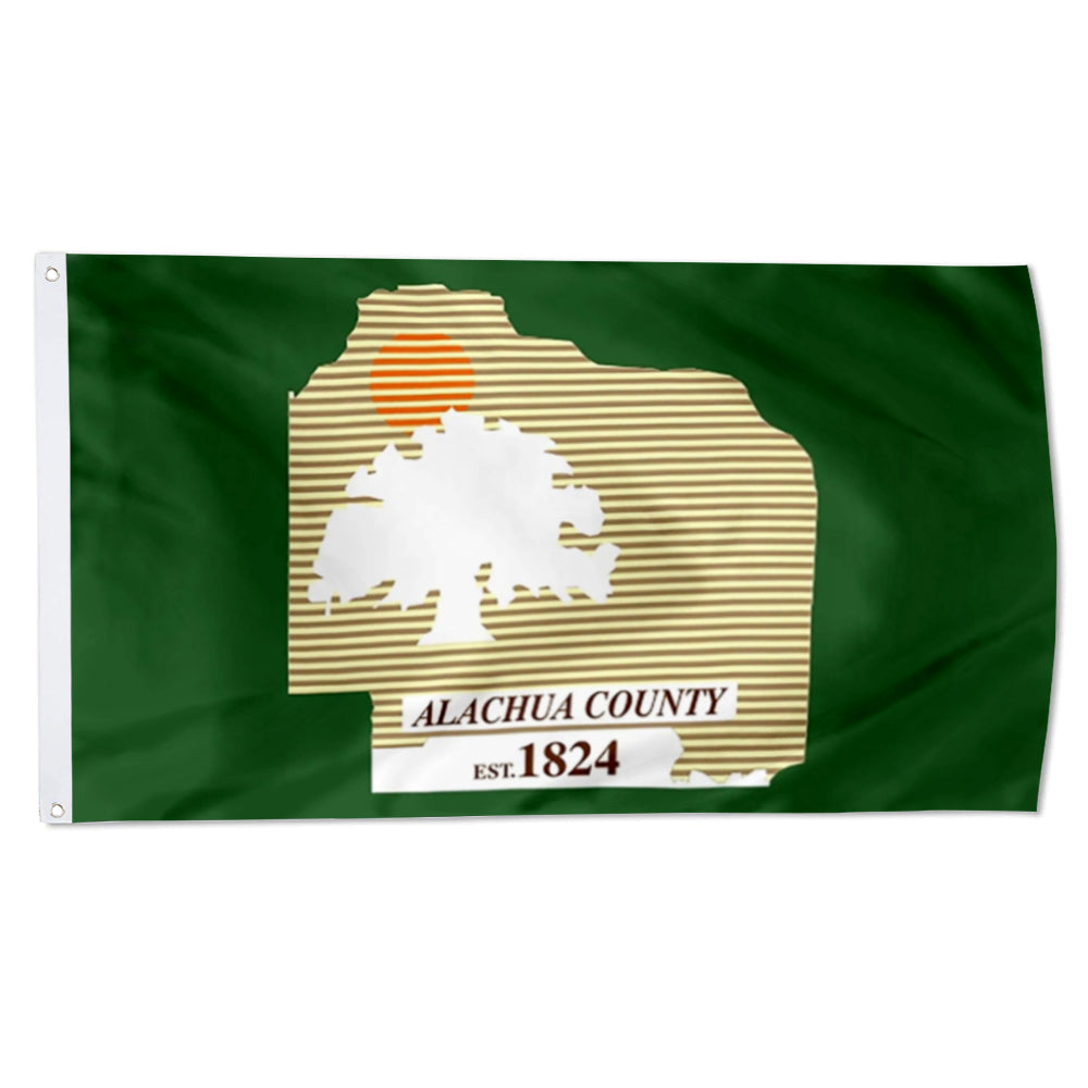 Alachua County Florida State United States of America flag 3x5ft banner man cave