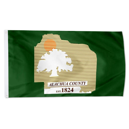 Alachua County Florida State United States of America flag 3x5ft banner man cave