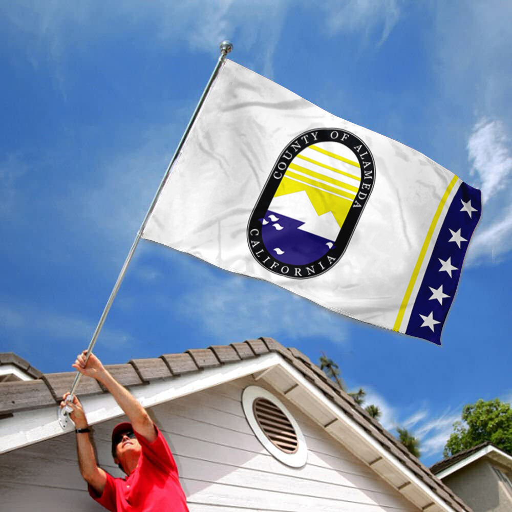 Alameda County - California State United States of America flag 3x5ft banner man cave