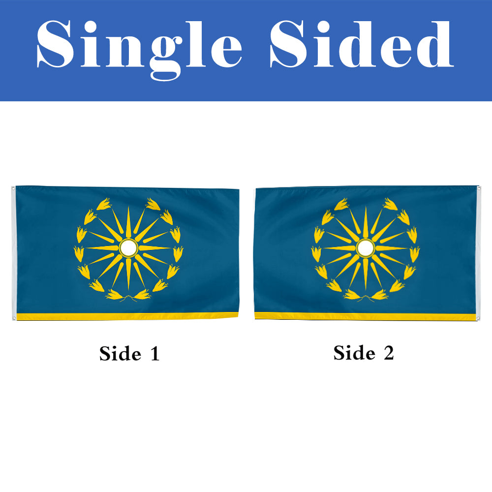 Alexander the Great Macedonian flag 3x5ft banner man cave