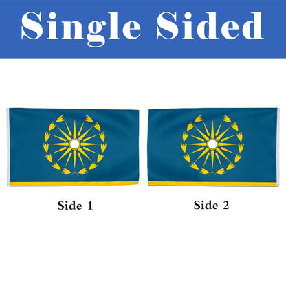 Alexander the Great Macedonian flag 3x5ft banner man cave