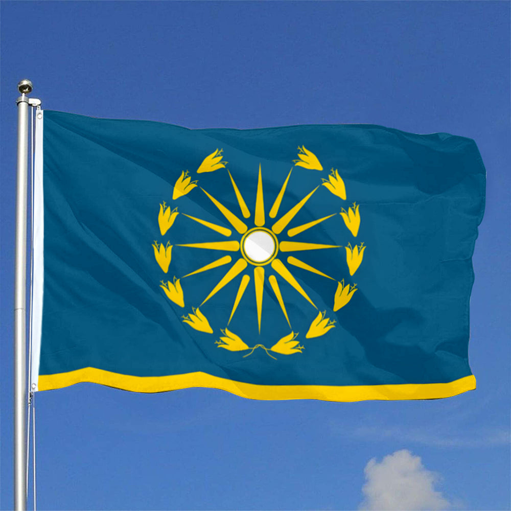 Alexander the Great Macedonian flag 3x5ft banner man cave