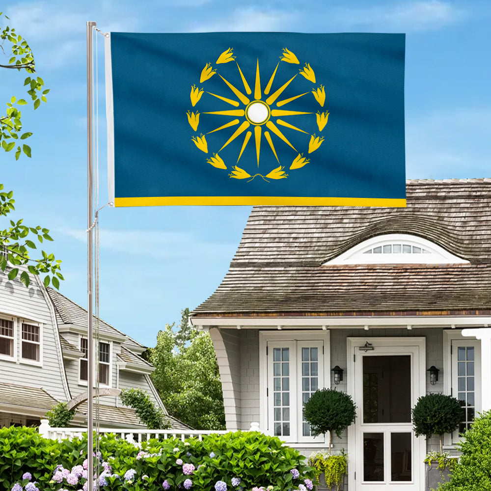 Alexander the Great Macedonian flag 3x5ft banner man cave