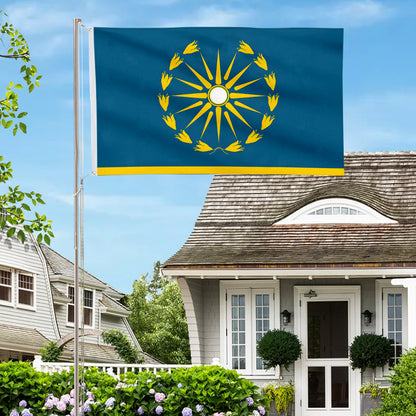 Alexander the Great Macedonian flag 3x5ft banner man cave