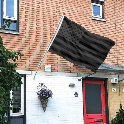 All Black American flag 3x5ft banner man cave