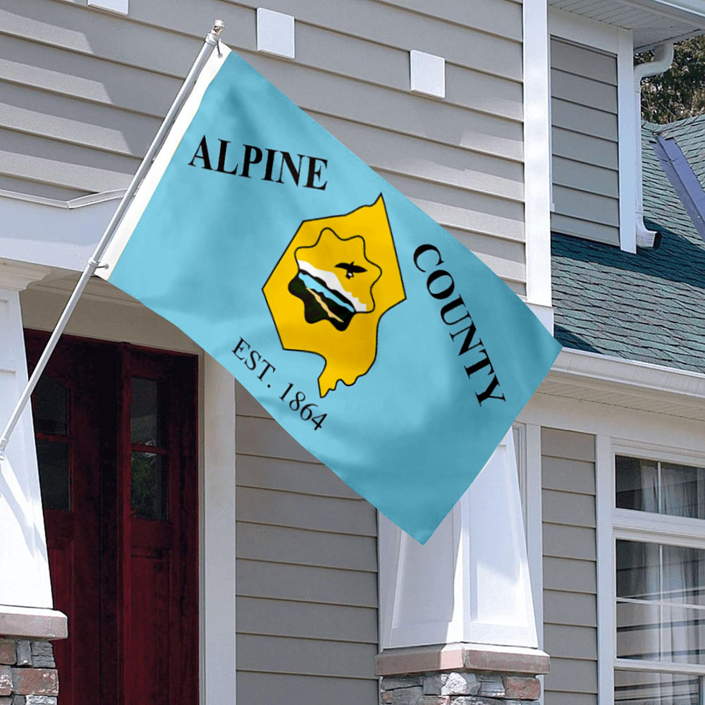 Alpine County California State United States of America flag 3x5ft banner man cave