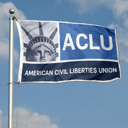 American Civil Liberties Union ACLU USA flag 3x5ft banner man cave