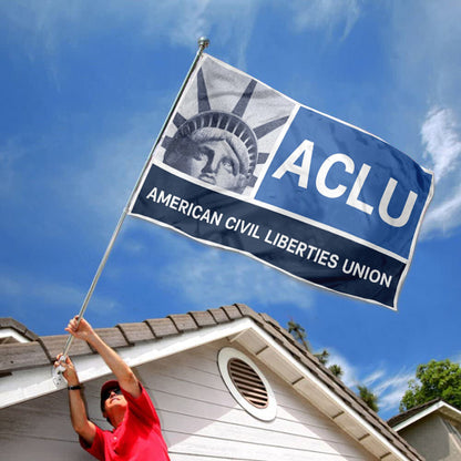 American Civil Liberties Union ACLU USA flag 3x5ft banner man cave