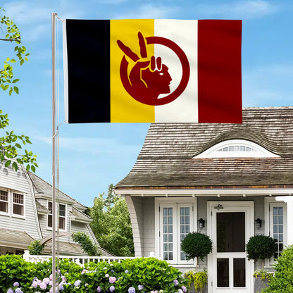 American Indian Movement flag 3x5ft banner man cave