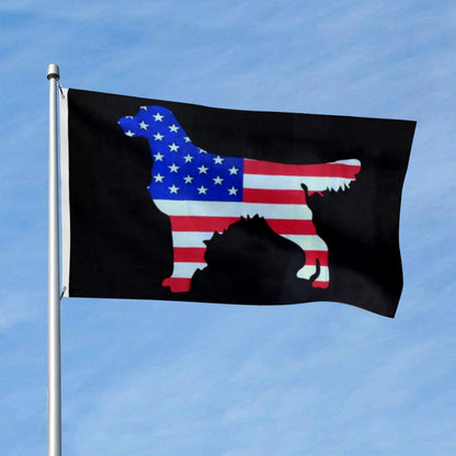 American Retriever Dog flag 3x5ft banner man cave