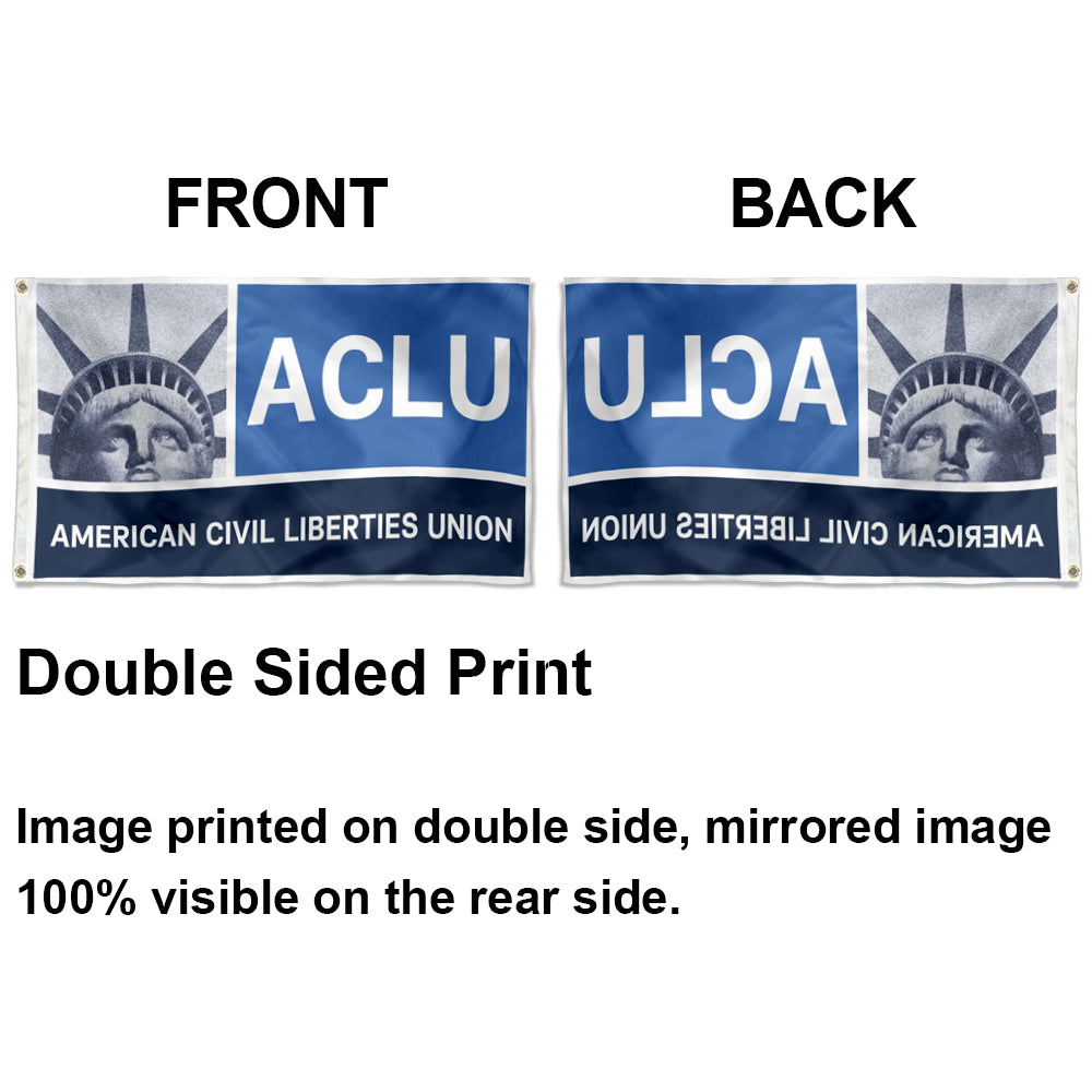 American Civil Liberties Union ACLU USA flag 3x5ft banner man cave