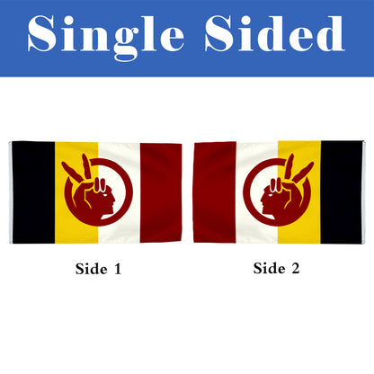 American Indian Movement flag 3x5ft banner man cave