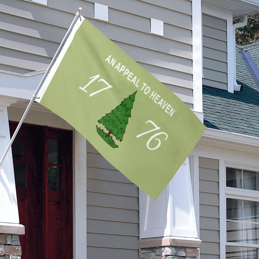 An Appeal To Heaven 1776 OLIVE Green flag 3x5ft banner man cave