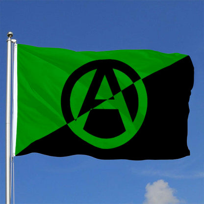 Anarchist / Anarchy flag 3x5ft banner man cave