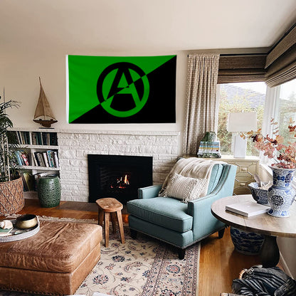 Anarchist / Anarchy flag 3x5ft banner man cave