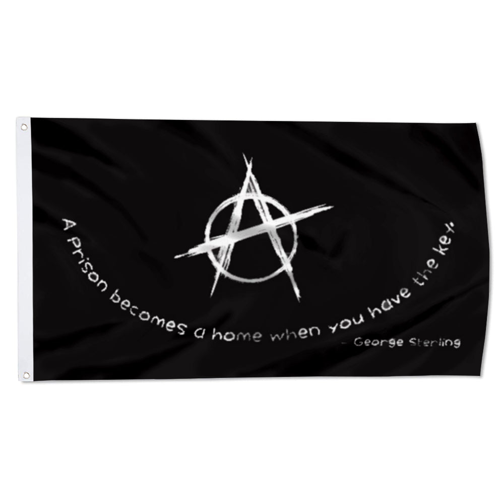 Anarchy Quote flag 3x5ft banner man cave