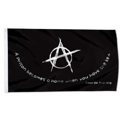 Anarchy Quote flag 3x5ft banner man cave